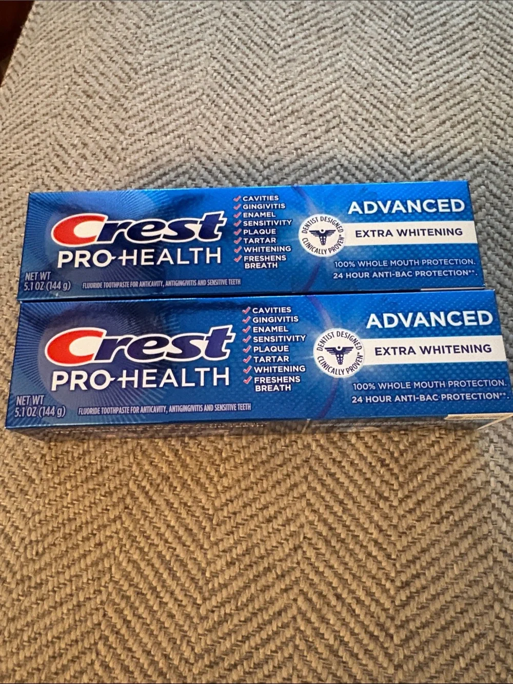 Crest Pro-Health Advanced Extra Whitening Toothpaste Bundle